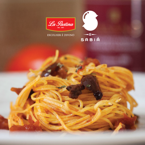 La Pastina + Sabiá  <br> Parceria consistente em social media