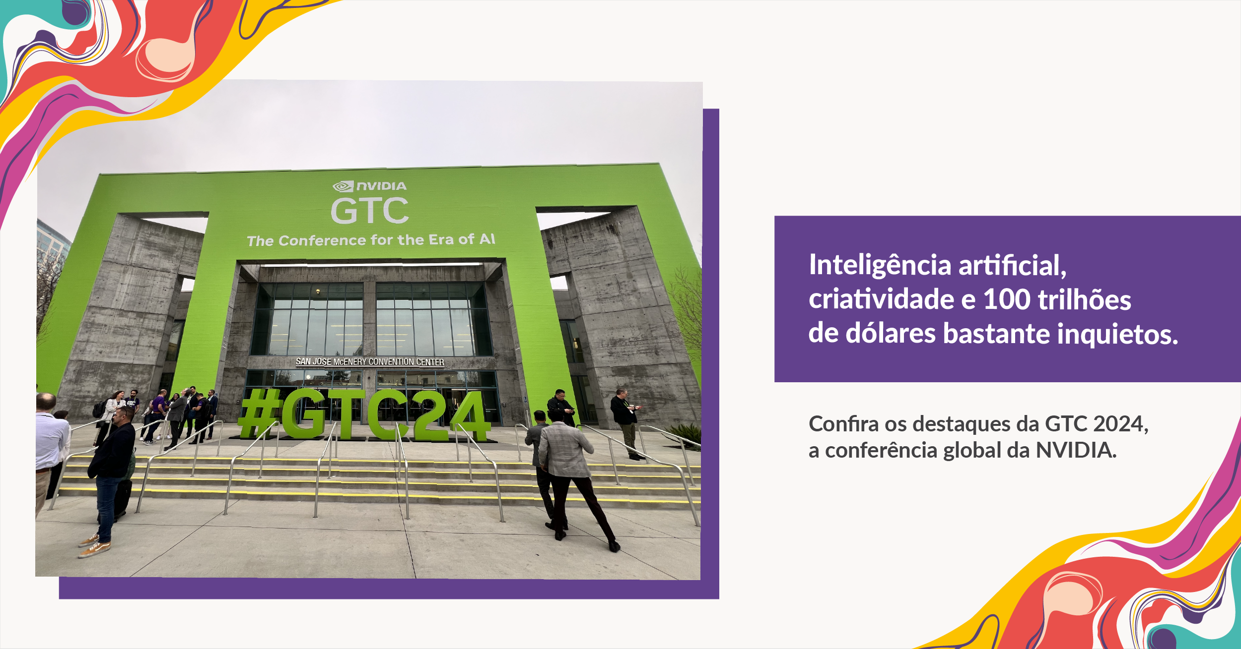 Inteligência artificial, criatividade e 100 trilhões de dólares bastante inquietos.