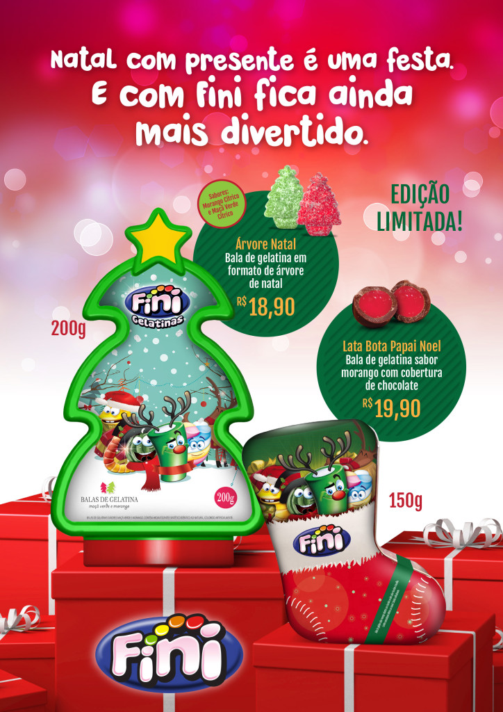 novo fundo conceito FINI natal
