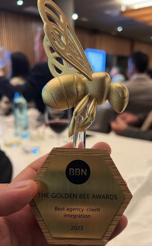 Agência Sabiá Wins Golden Bee B2B Awards for Best Agency-Client Integration