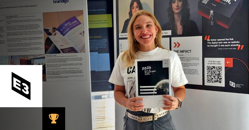 Sabiá vence prêmio internacional da E3 com campanha para a TrendAI